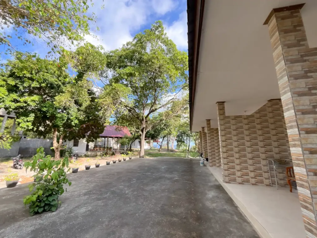 Terrace in front of Superior Rooms